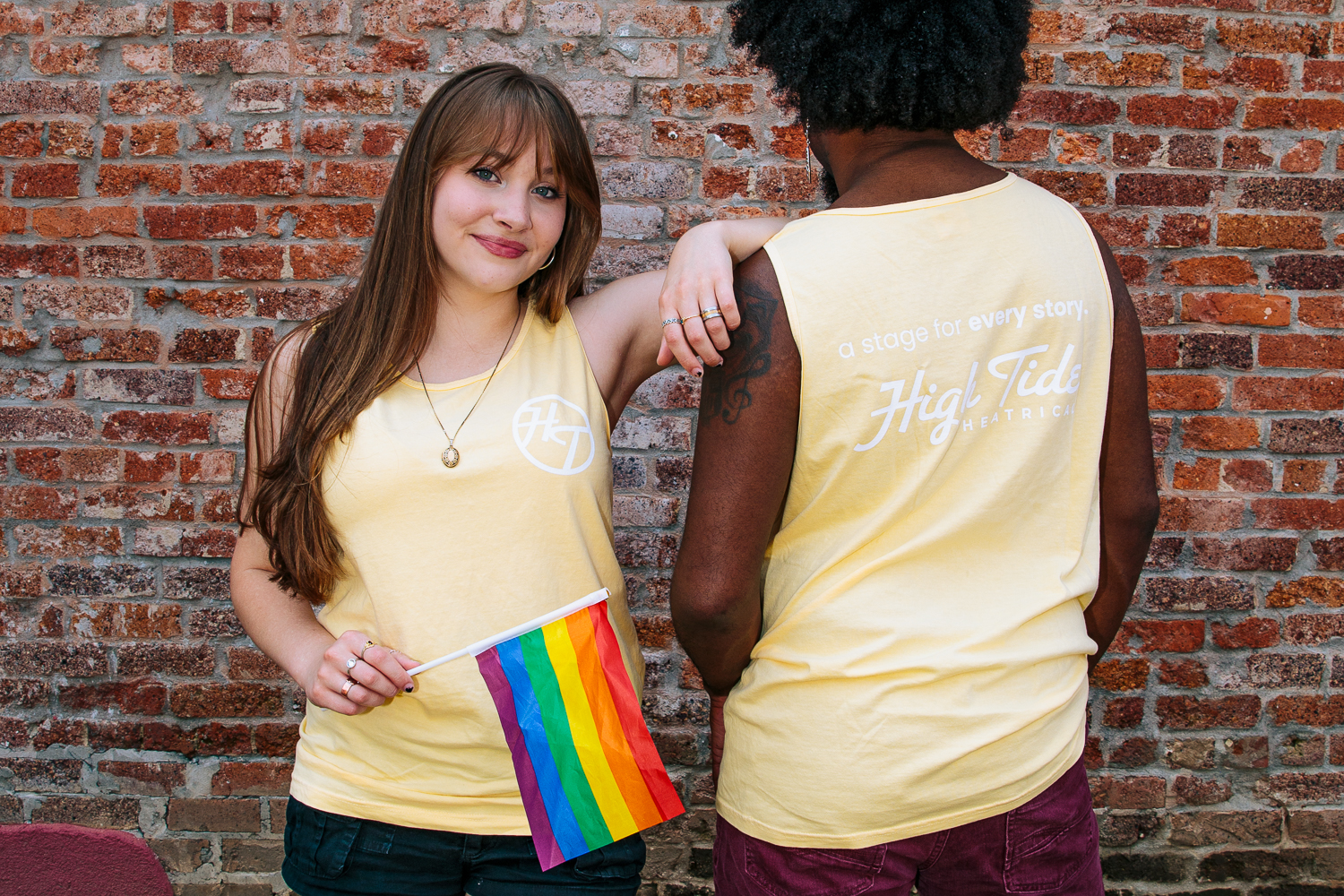 PRIDE Tank in Butter Yellow